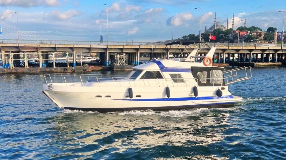 İstanbul:Private Luxury Yacht on Bosphorus 14 Meter(46 feet) - Your 2-hour Bosphorus route from Ayvansaray: what each stop is good for