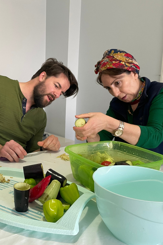 Learn Turkish Cuisine from a Local Mom - What you’ll cook: dolma, börek dough, and mezes made at home
