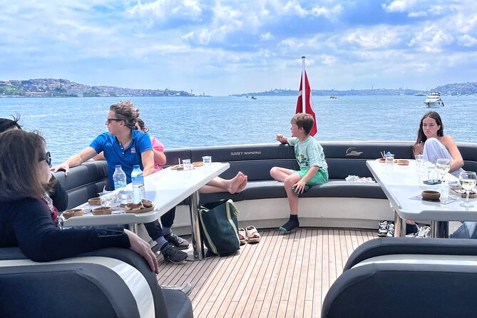 Luxury Bosphorus Yacht Tour – Asian Side Stop & Exploration - The bridge-and-fortress story: from Bosphorus Bridge to Rumeli Hisarı