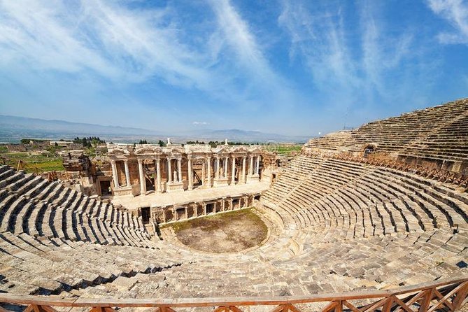 Pamukkale Day Tour From Istanbul /w flight - Hierapolis Ruins With Odeon, Roman Baths, and Theatre