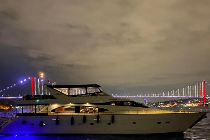 Romantic Night Cruise Live Violinist - Galata Tower and Galata Bridge: Golden Horn Night Energy