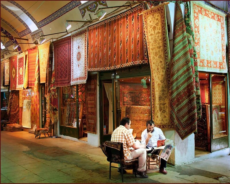 Rug Shopping Private Tour with expert Grand Bazaar - Grand Bazaar shopping strategy: stores, smaller shops, and wholesalers