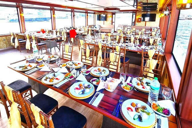 Sunset Cruise with Dinner in Bosphorus - 3 Courses, Baklava, and a Welcome Cocktail: Dinner Rhythm on the Water