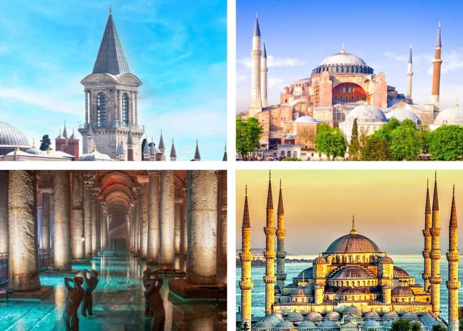 Topkapi Palace, Hagia Sophia & Basilica Cistern Combo Ticket - Three Big Istanbul Stops in One Day: what you’re really buying