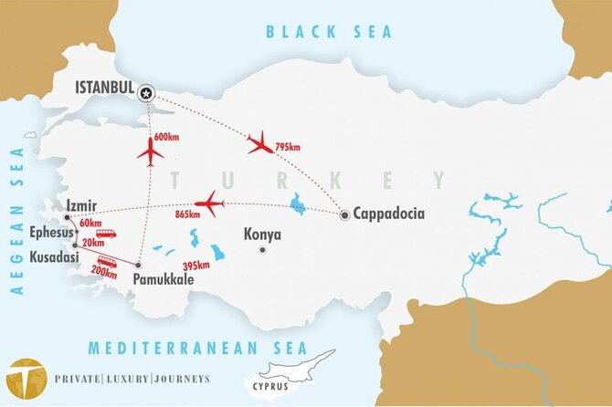 Turkey 8 Day Package - Istanbul, Cappadocia, Ephesus, Pamukkale - Getting Picked Up and Moving Between Cities by Plane